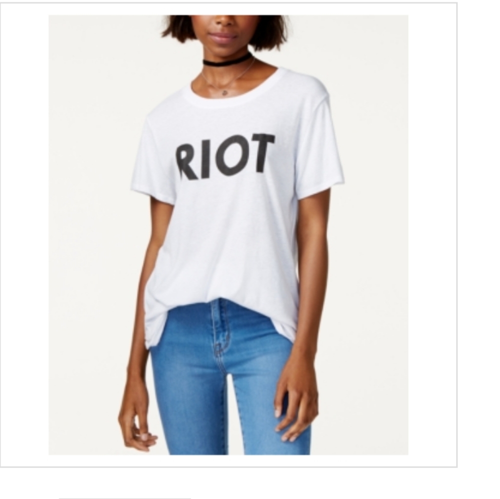 Sub Urban Riot Solid Graphic T-Shirt White XSmall